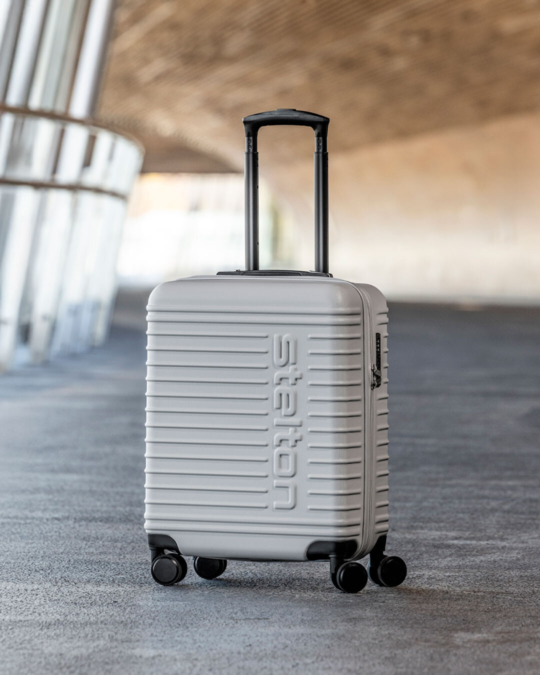 Stelton Kabinväska grå med TSA-lås