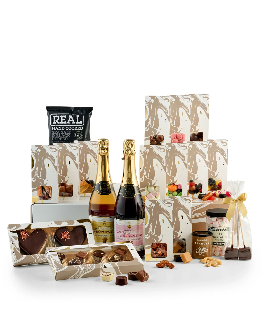 Fabrikkens juleæske med chokolade og specialiteter