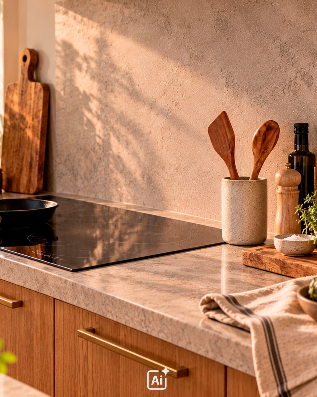 Stilren opbevaringskrukke i nordisk design