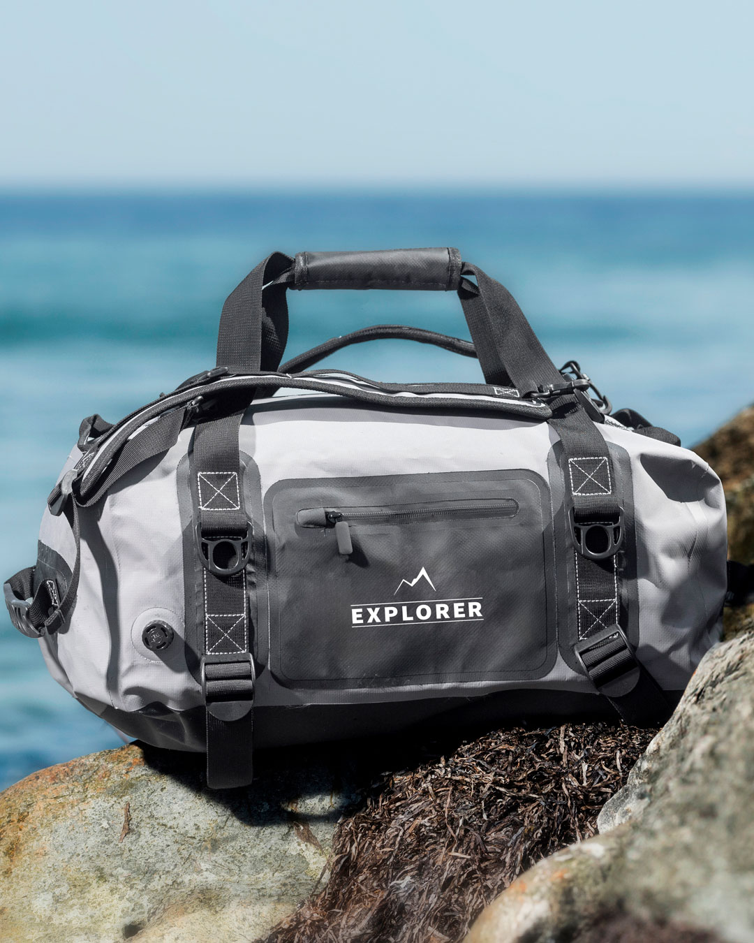 Vandafvisende duffelbag-rygsæk fra Explorer