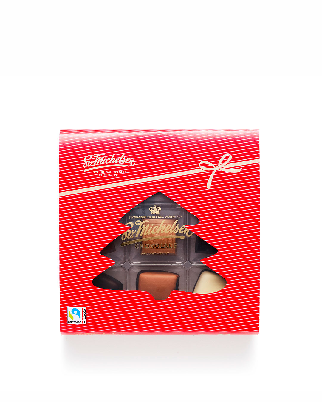 Klassisk juleæske med fyldt chokolade – 90 g