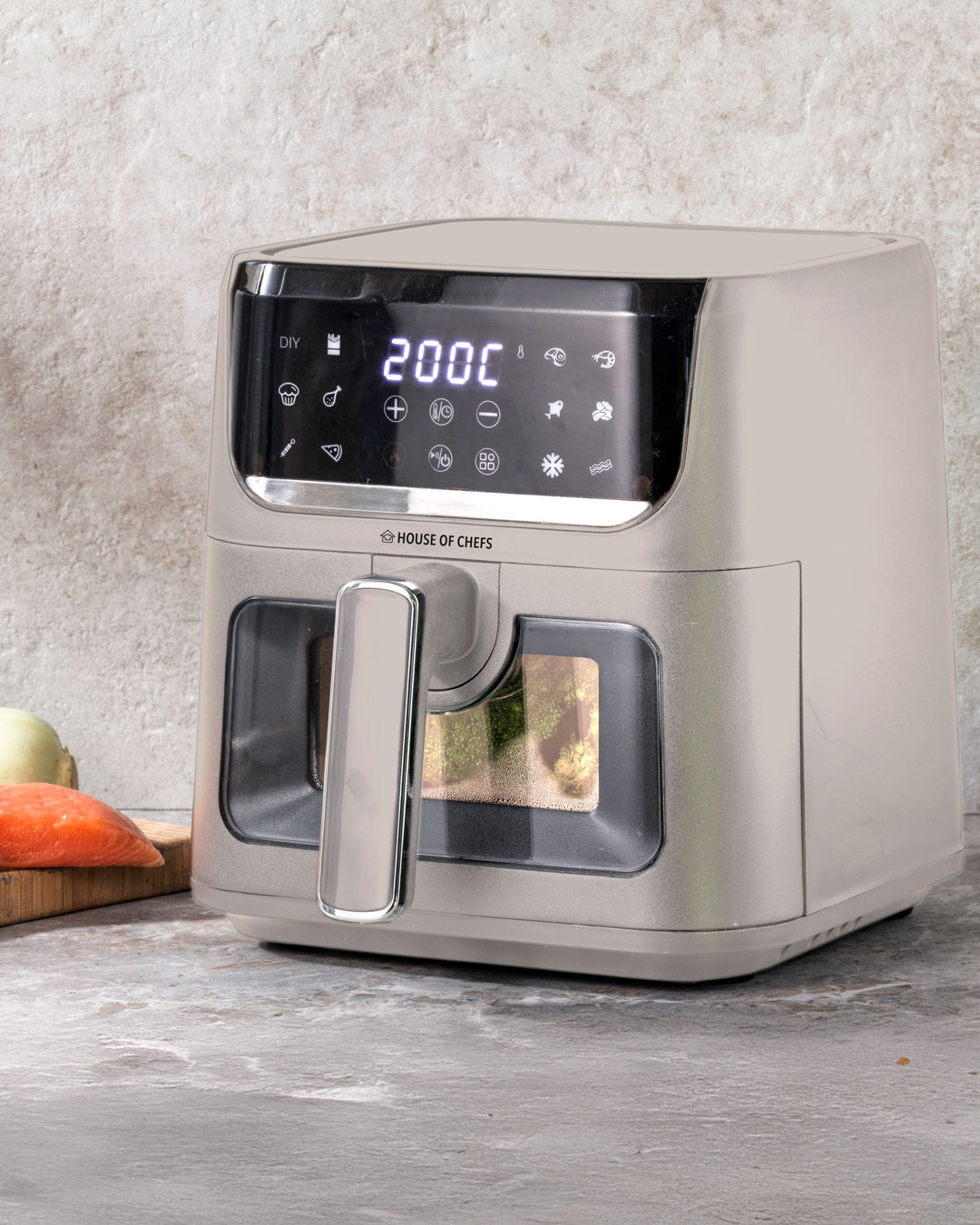 Kompakt og rummelig airfryer - 4 L