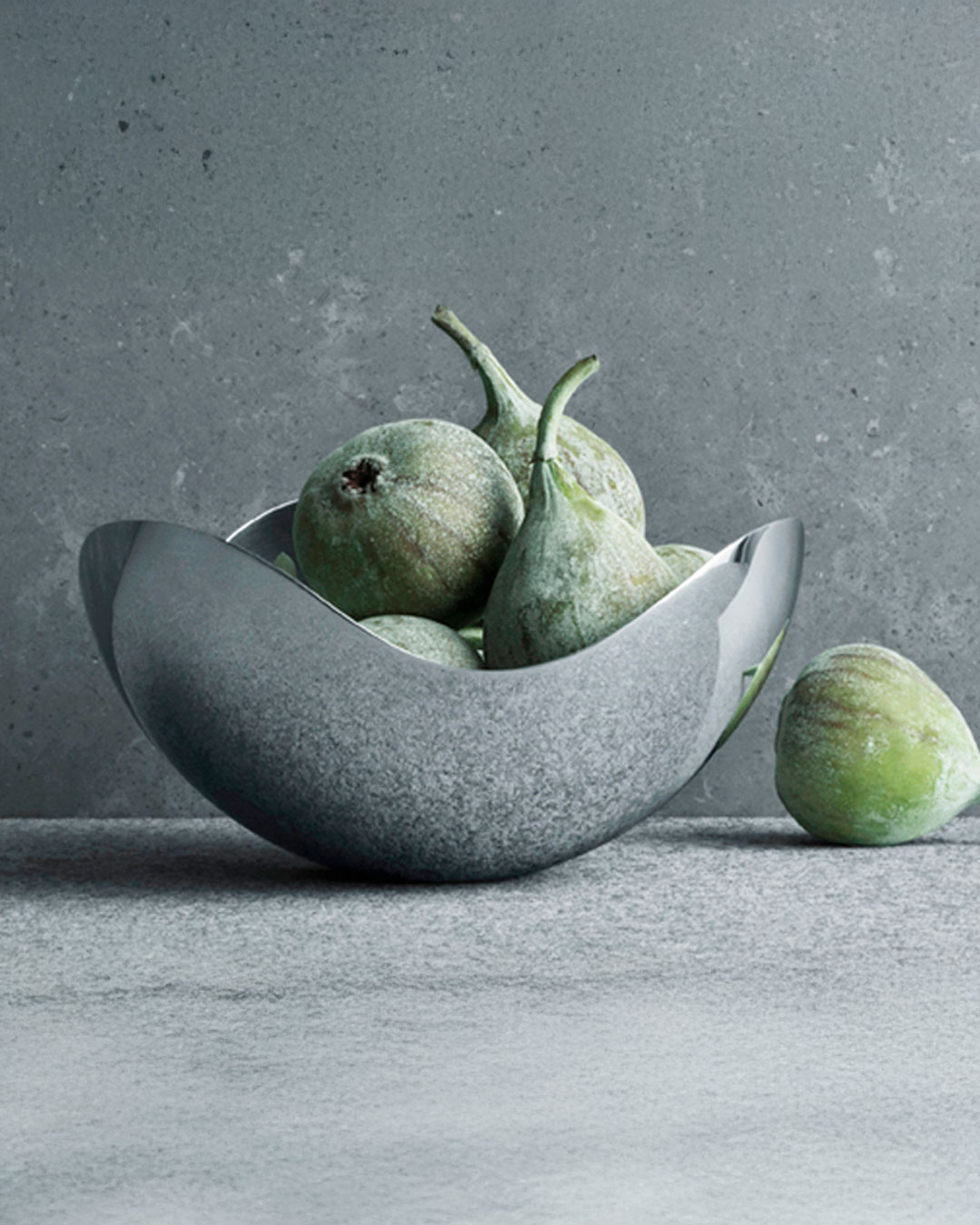 Designklassiker i poleret stål