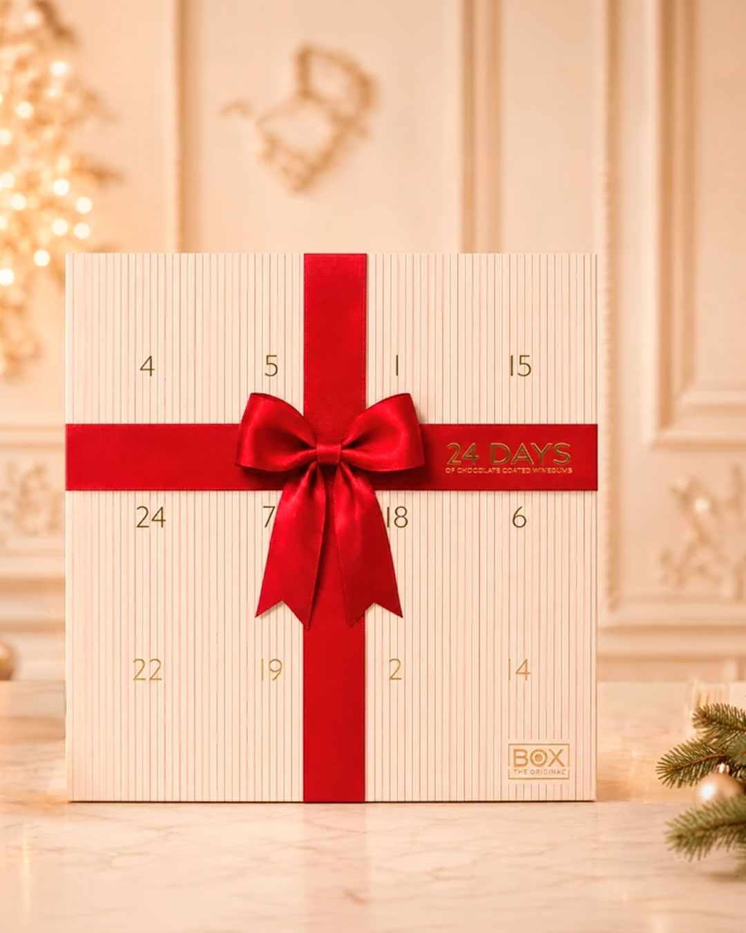 Julekalender med vingummi og chokolade - 325 g