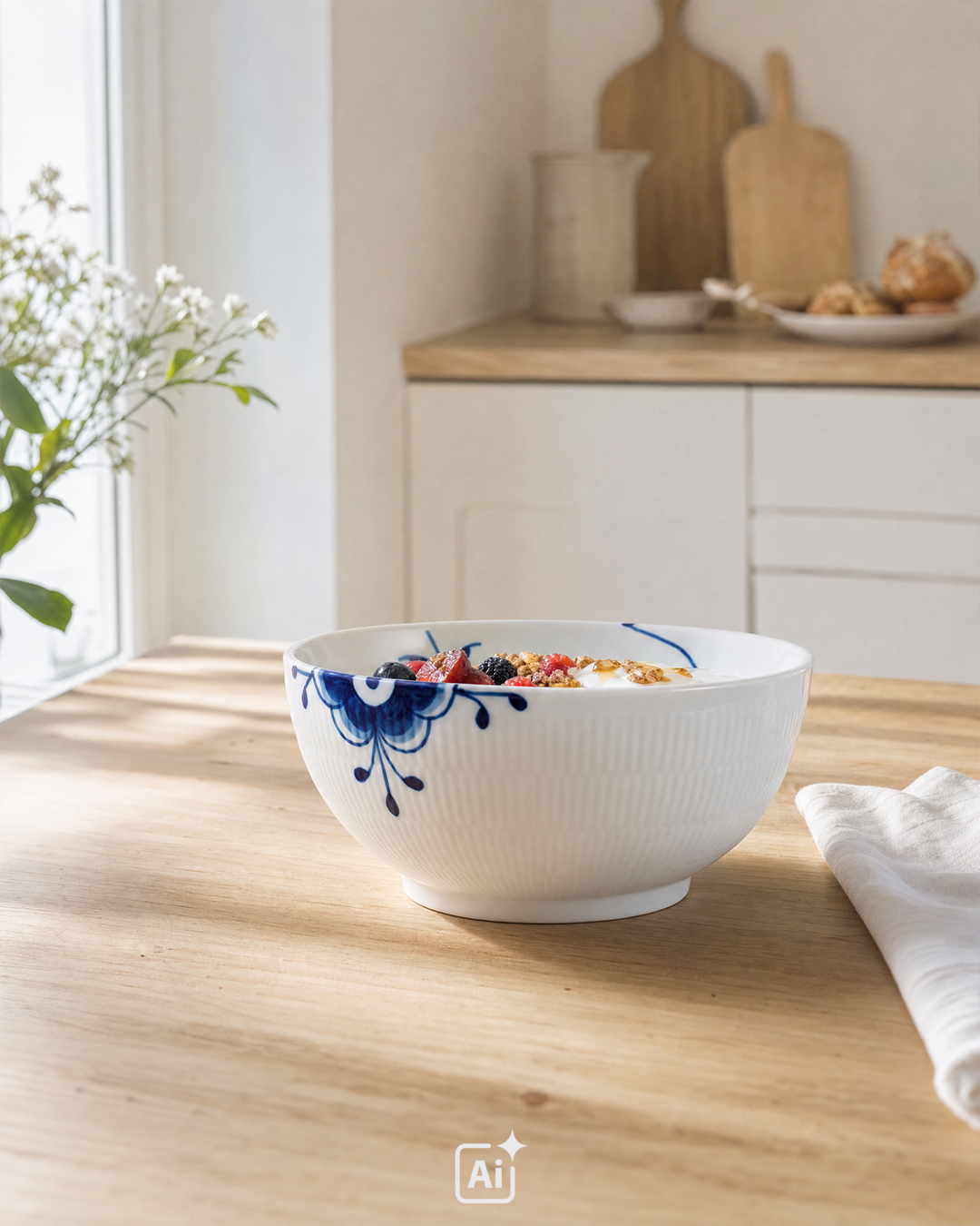 Elegant skål i klassisk og moderne design - 21 cm