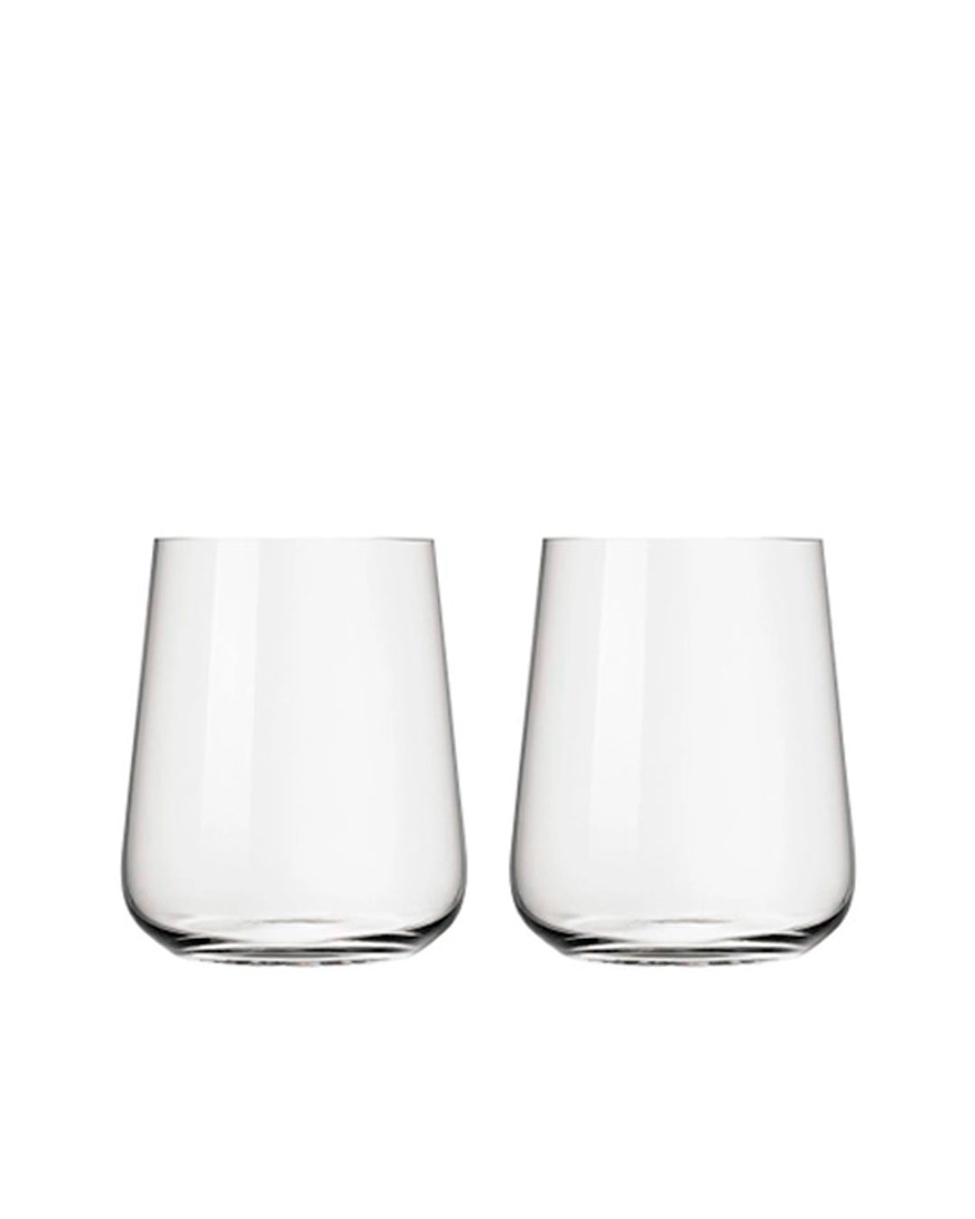 Elegante vandglas i krystal