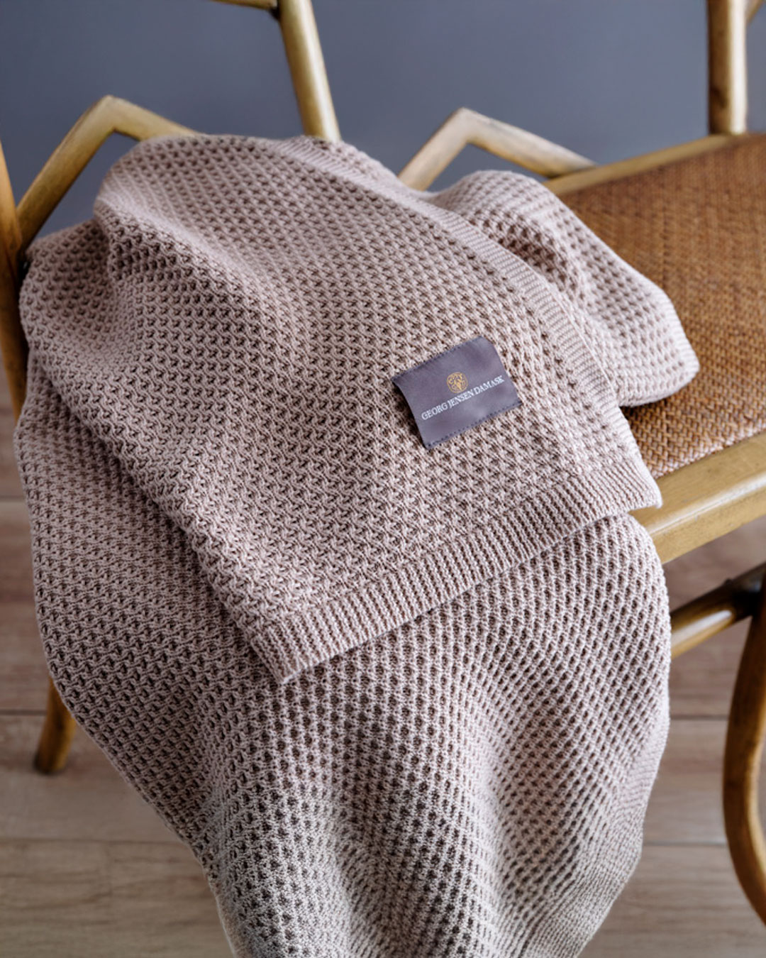 Blød plaid i tidløst design