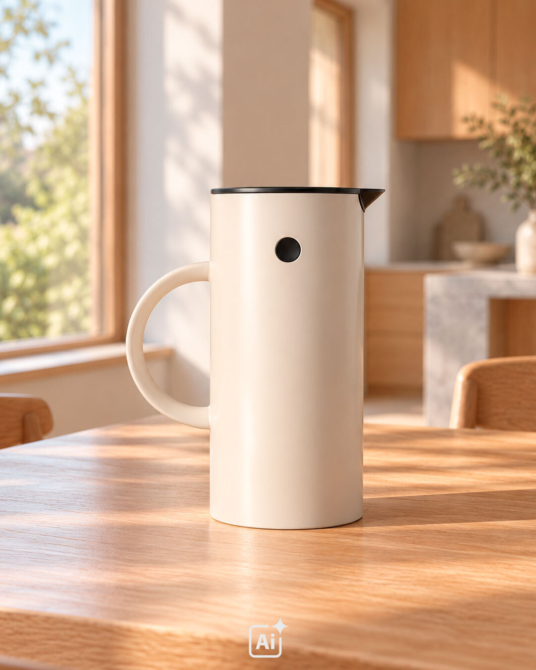Stilren termoskanna i ikonisk design