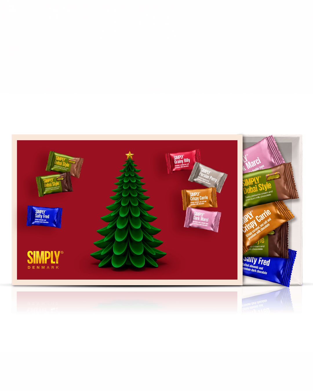 Julechokolade med moderne twist - 360 g
