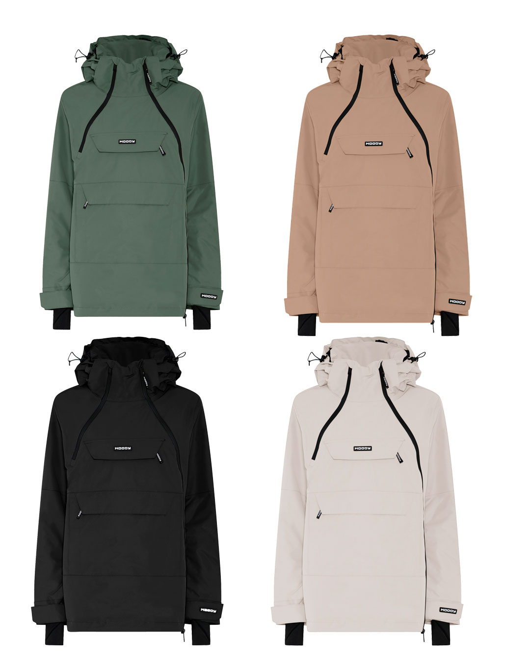 Alpine-anorak med fokus på detaljer og kvalitet