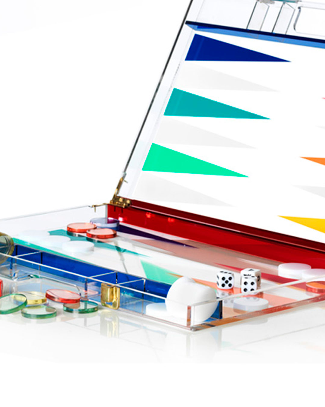Backgammon i moderne retrodesign