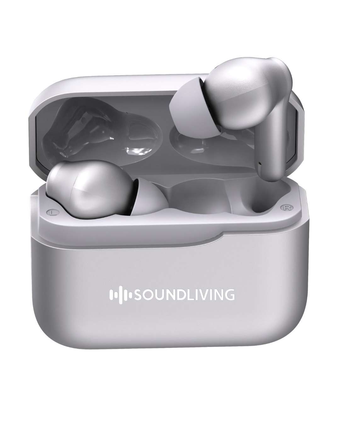 Trådløse earbuds med aktiv støjreduktion
