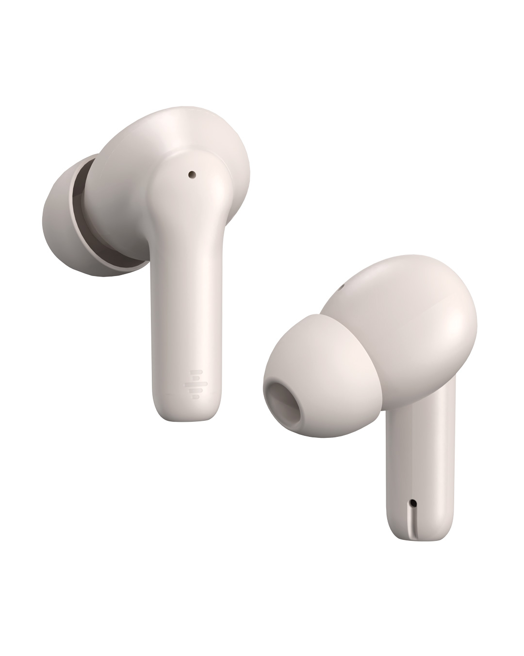 Trådløse earbuds med ANC og lang batteritid