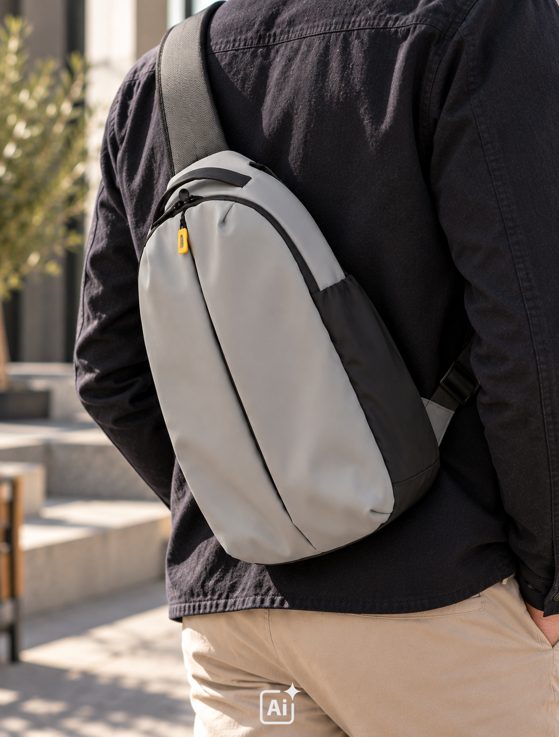 Funktionell crossbody-väska för resor och vardag
