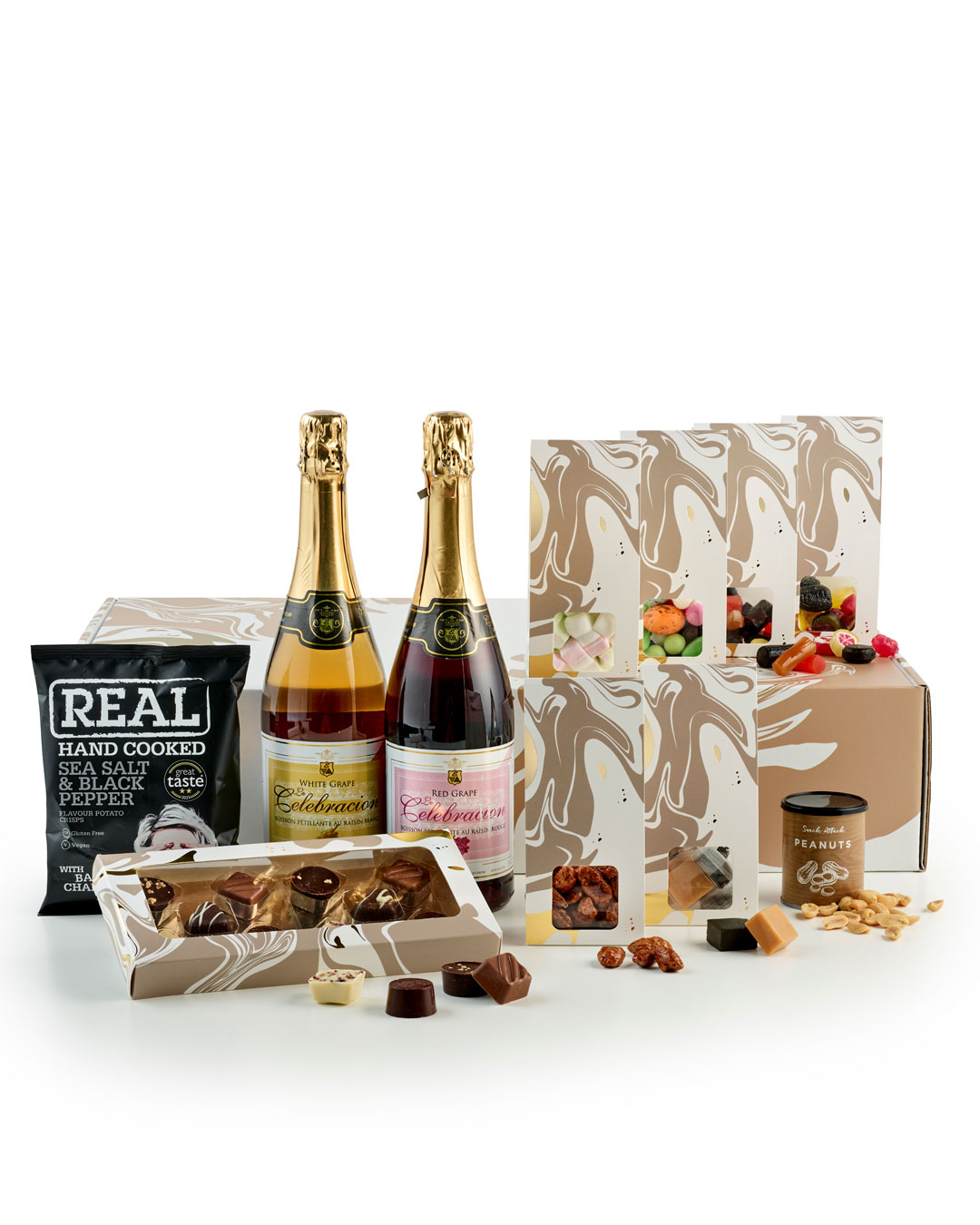 Fabrikkens juleæske med chokolade og specialiteter