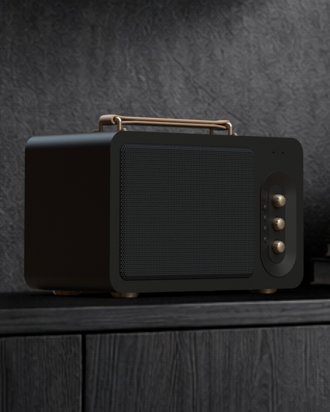 Kraftfuld trådløs højttaler med hi-fi lyd