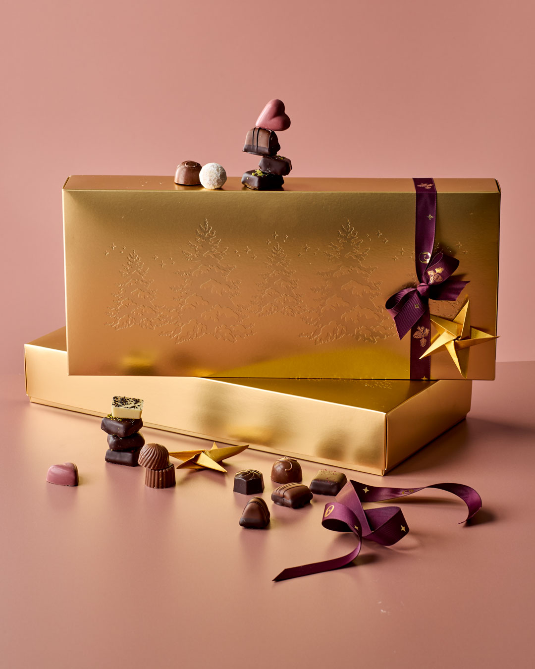 Stor chokoladeæske med 72 favoritter - 792 g