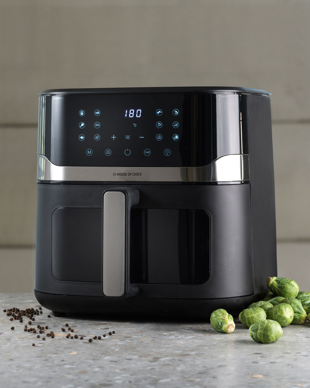 Stor airfryer med høj kapacitet - 10 L