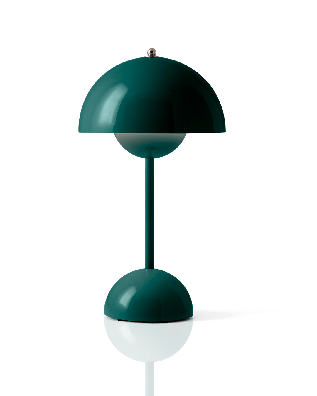 Ikonisk og ledningsfri VP9 Flowerpot bordlampe