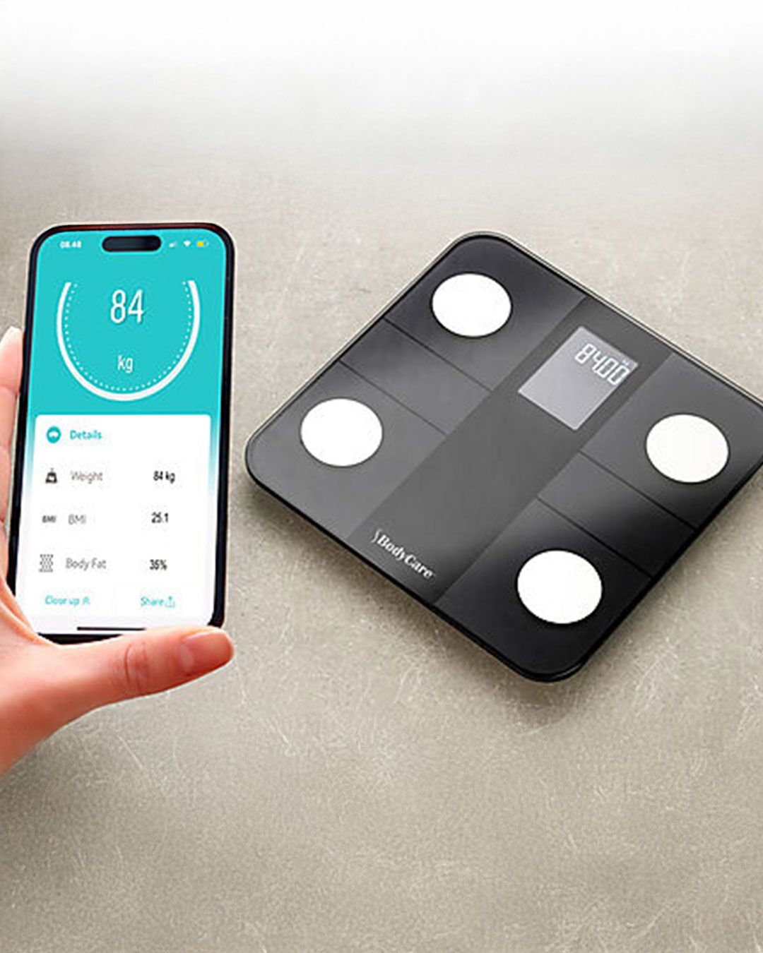 Smart app-baseret kropsscanner