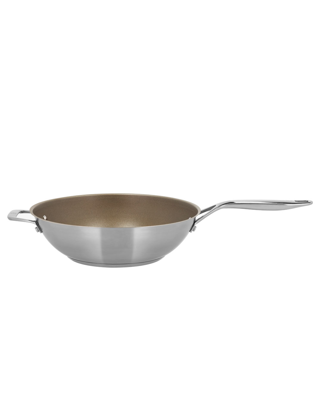 Professionel wok med titaniumbelægning