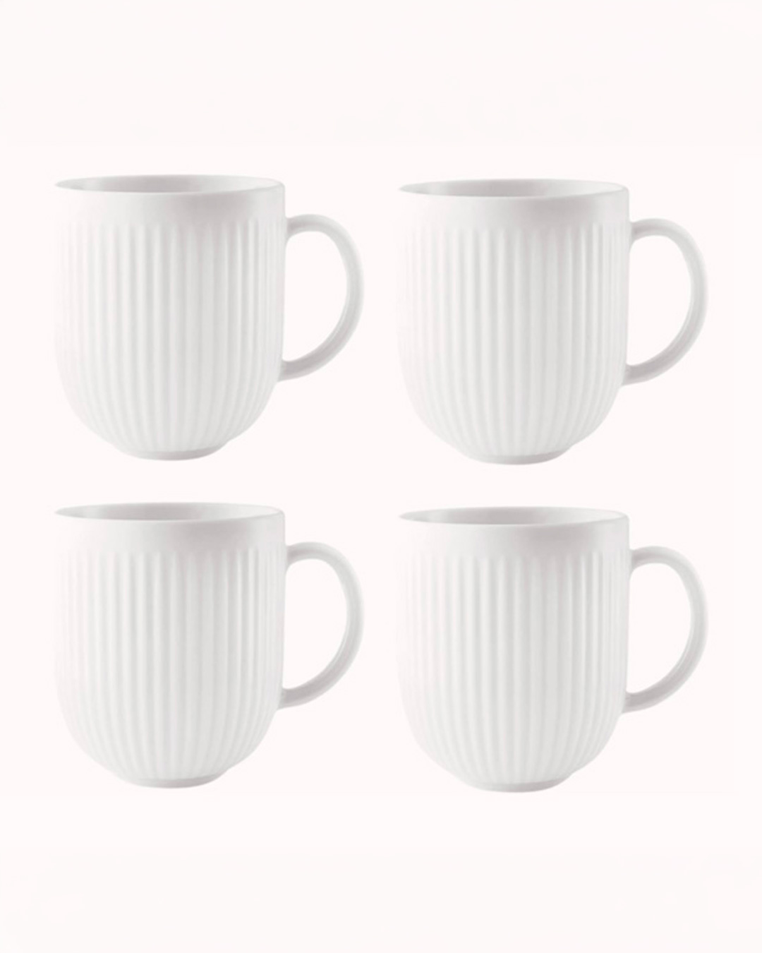 Elegante kopper i tidløst design - 4 stk