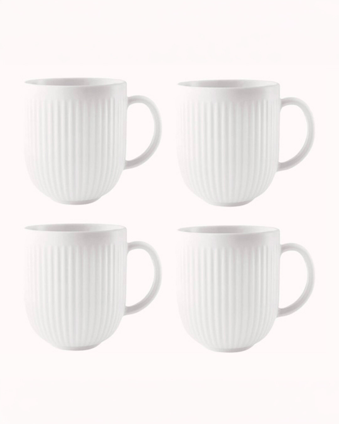 Elegante kopper i tidløst design - 4 stk