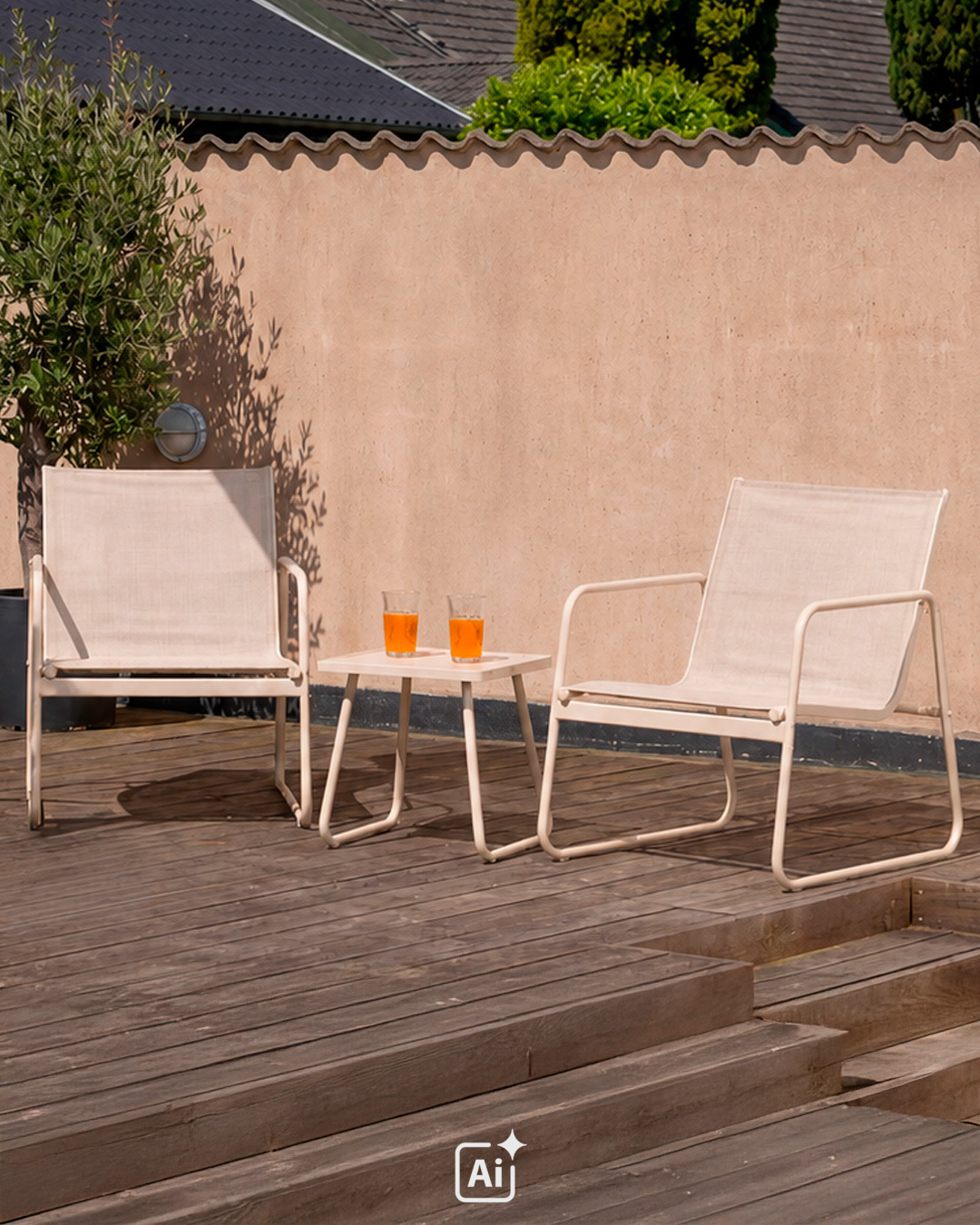 Loungesæt til altan og terrasse