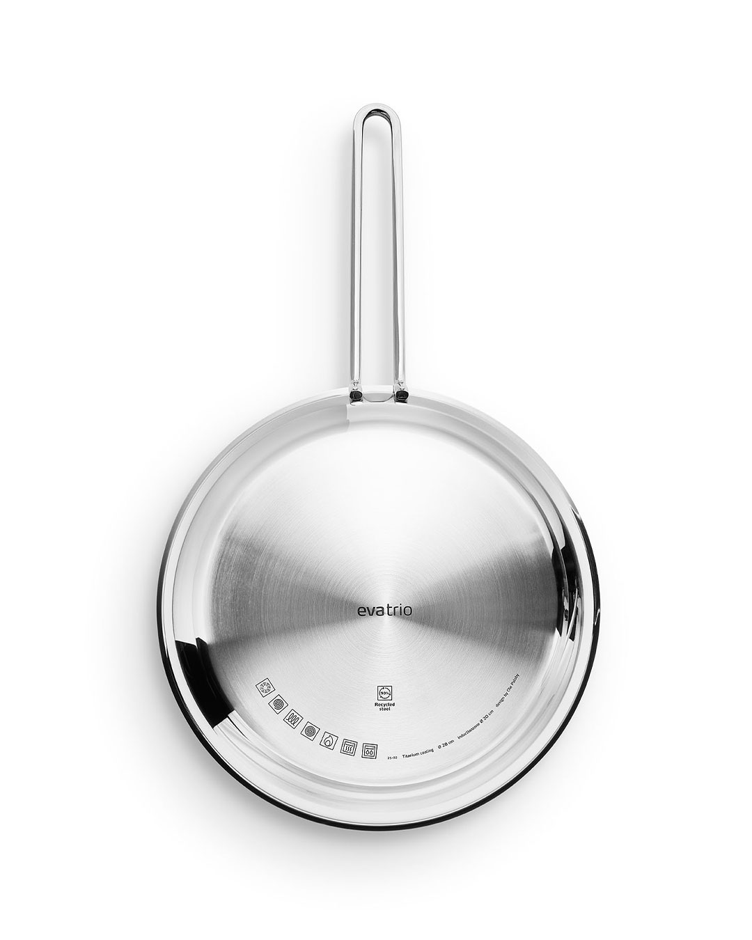 Slidstærk stegepande med titanium - 28 cm