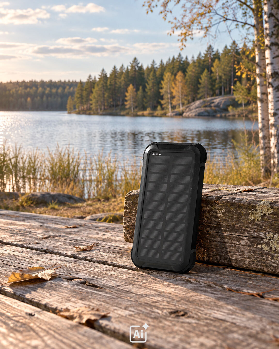 Vandtæt powerbank med høj kapacitet