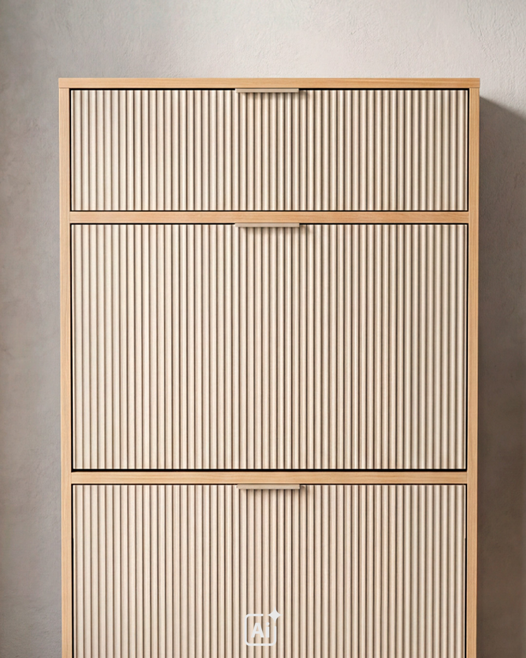 Stilrent skoskab i moderne design