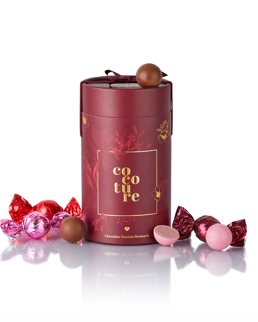 Fyldte chokolader i eksklusiv indpakning - 250 g