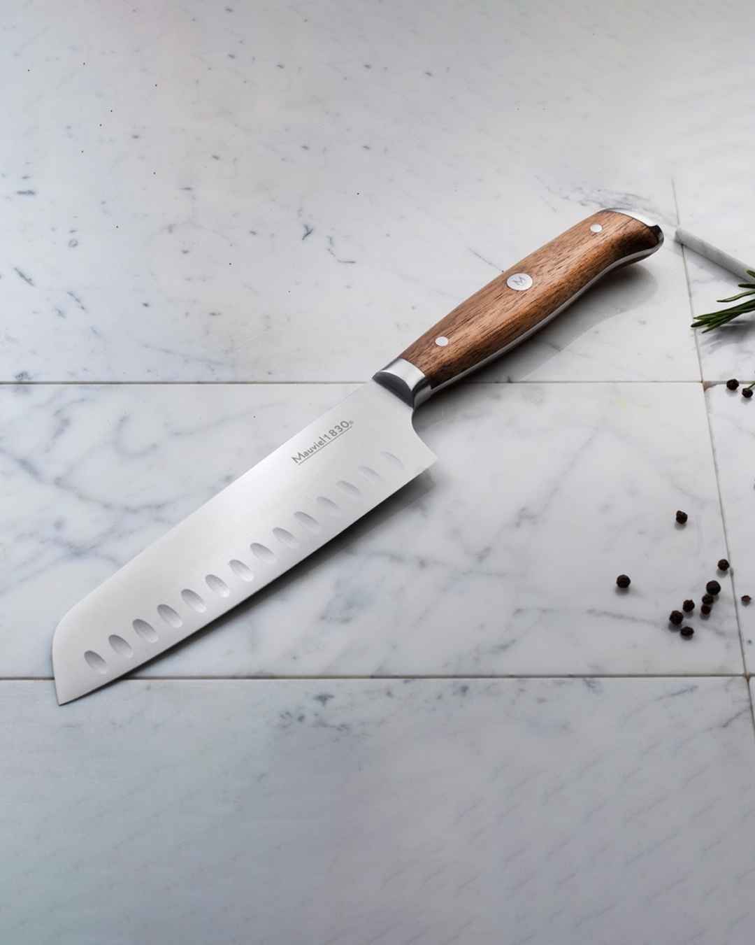 Fransk køkkenkniv med klassisk udtryk - 18 cm