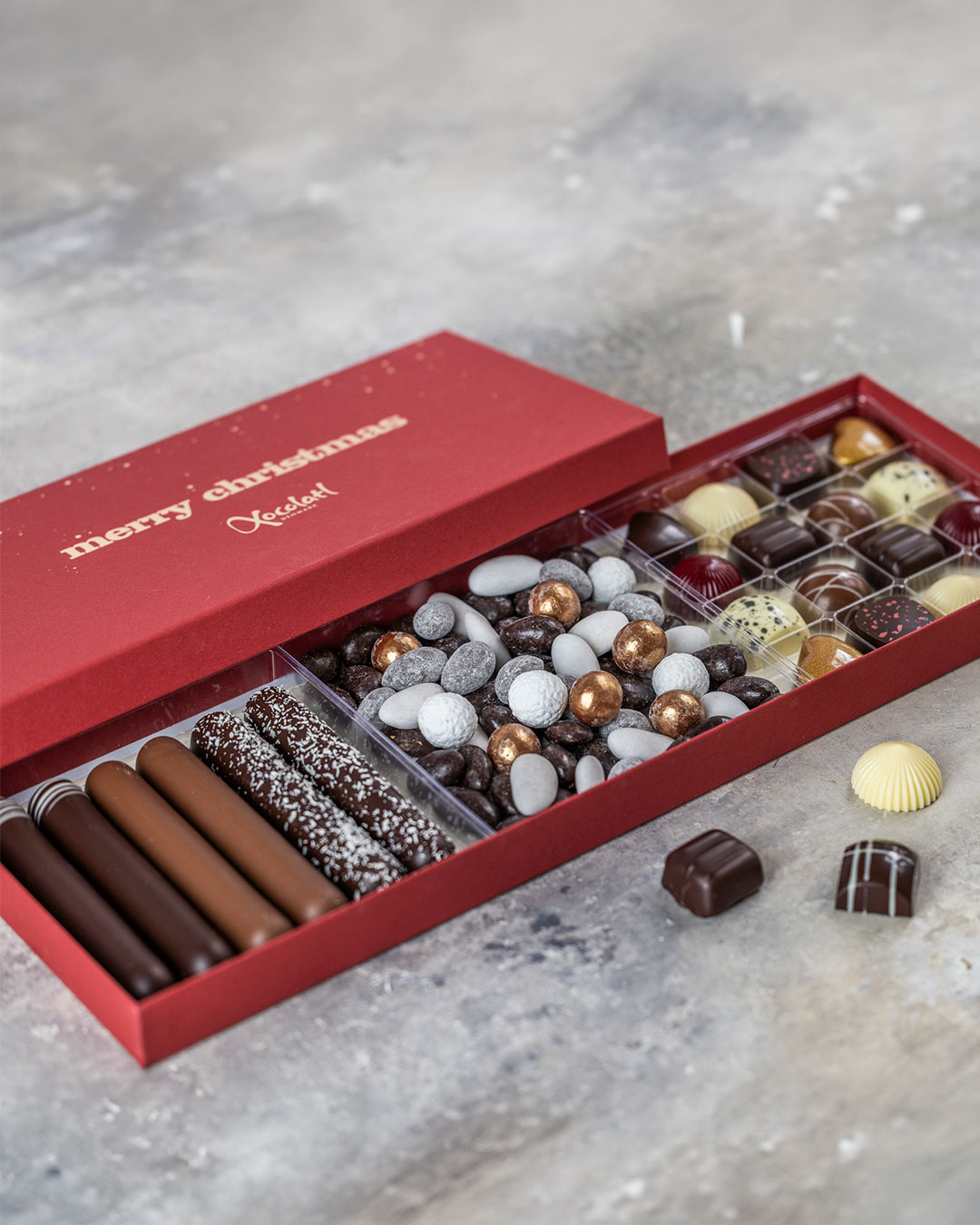 Luksuriøs Chokoladeæske - 555 g