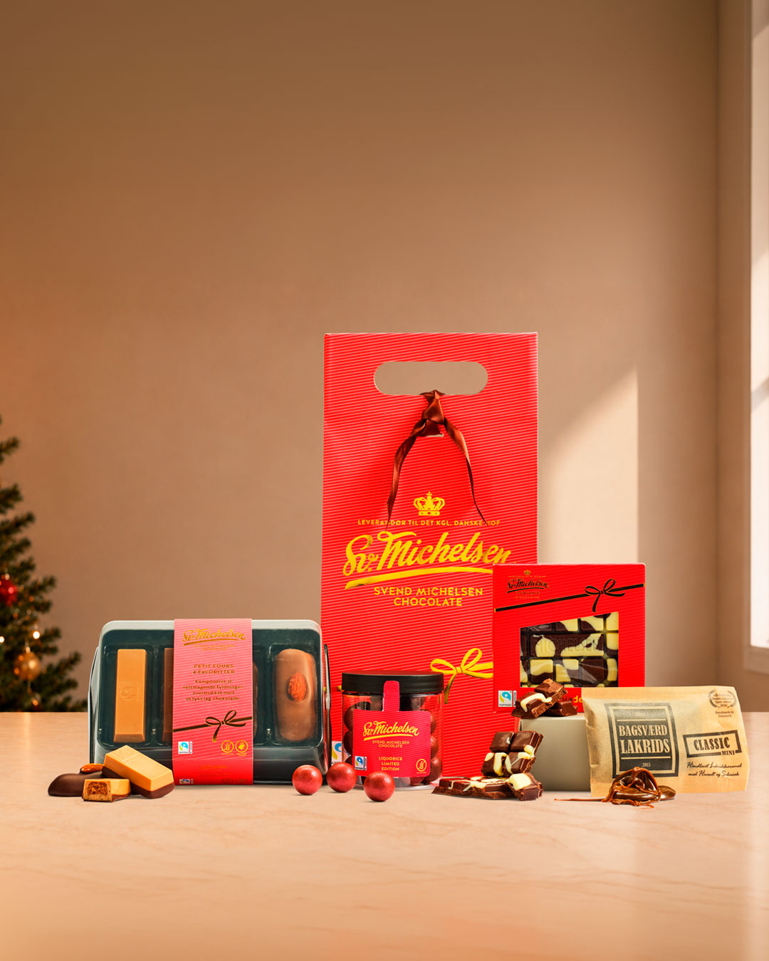 Smagfuld julepose med chokolade og lakrids