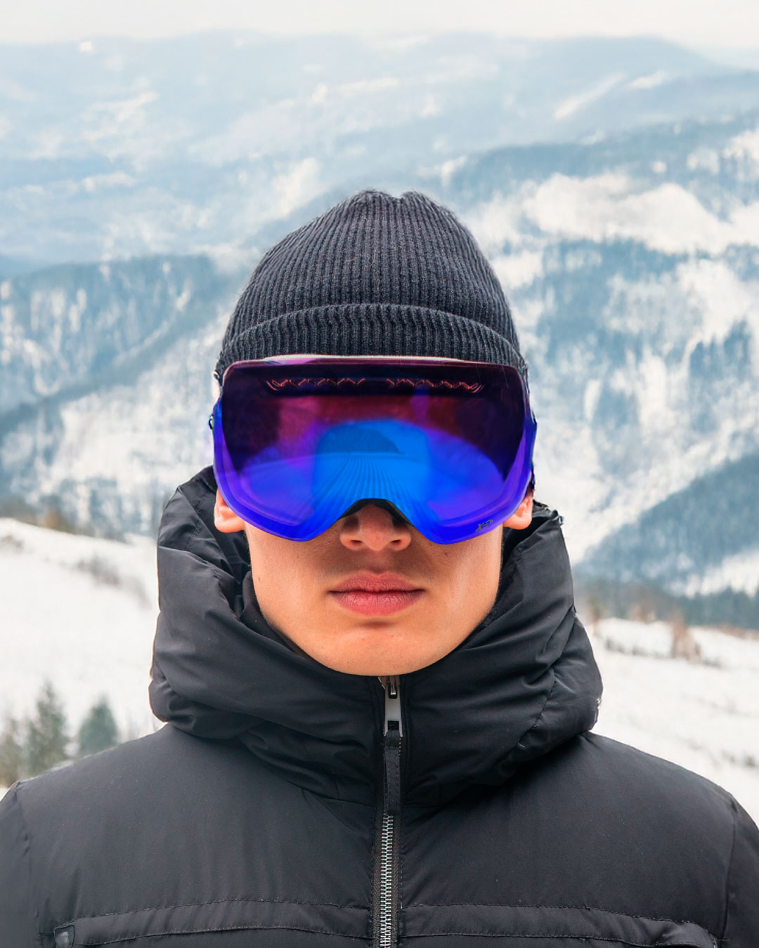 Skibriller med klart udsyn i skiftende vejr