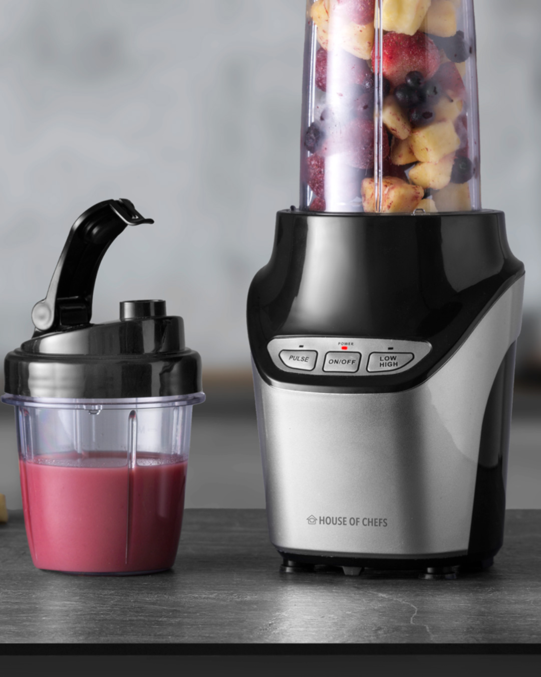 Kompakt to-go blender med høj effekt